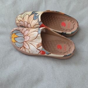 UIN Floral Patterned Mules - Multicolor